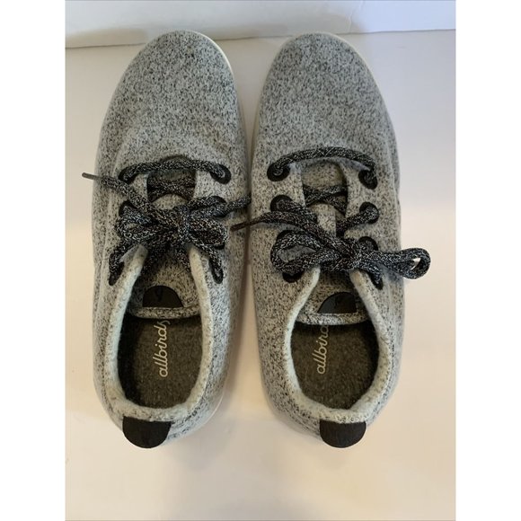 ALLBIRDS Wool Runners Mizzles lightweight gray athletic shoes sneakers 8 RARE - Picture 5 of 7